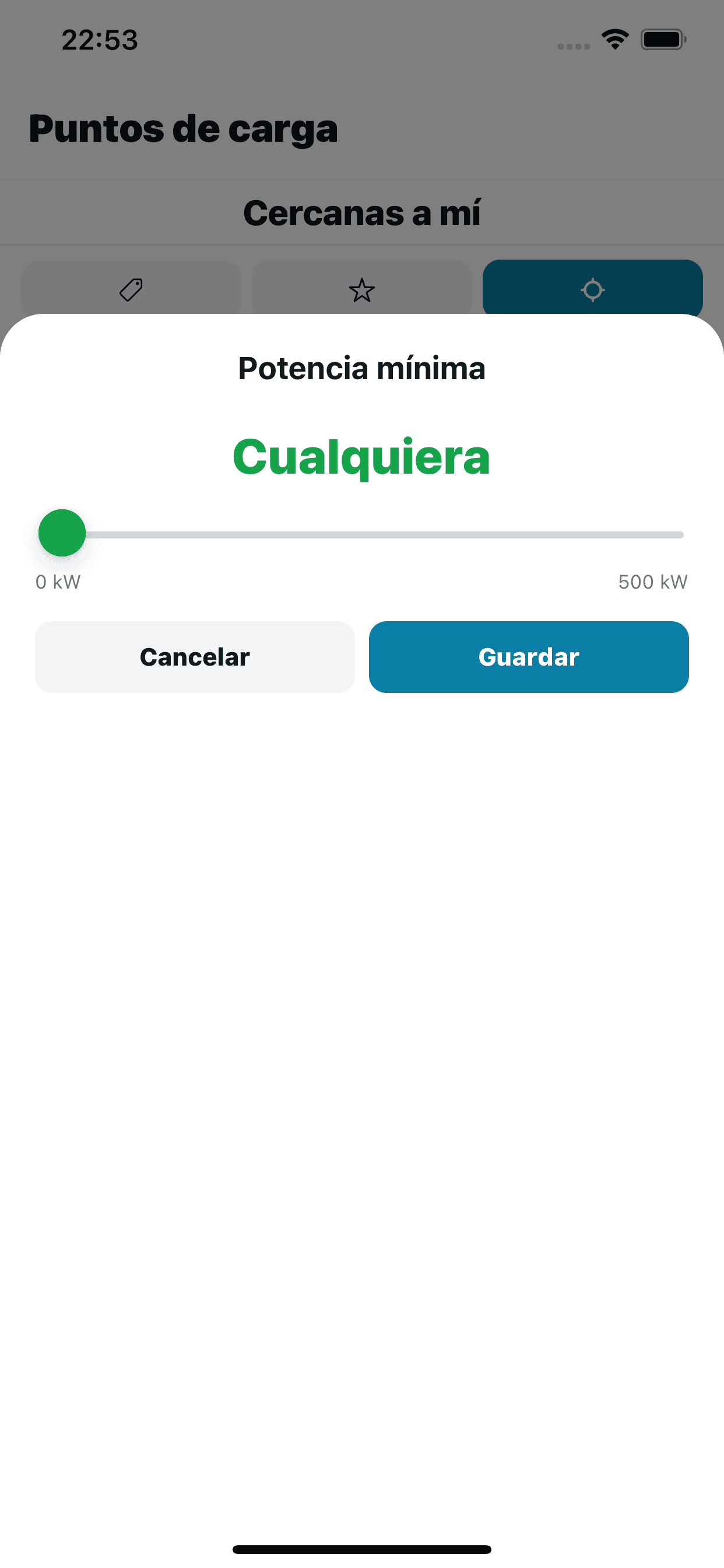 Filtro por potencia